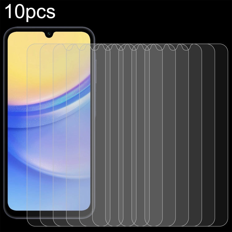 10 ชิ้น 0.26mm 9H 2.5D ฟิล์มกระจกนิรภัย, For Samsung Galaxy M06 5G, For Samsung Galaxy F06 5G, For Samsung Galaxy A06 5G, For Samsung Galaxy A35 / M35 / A36, For Samsung Galaxy A05s / M14 4G, For Samsung Galaxy F14 4G, For Samsung Galaxy S24 FE 5G     ...
