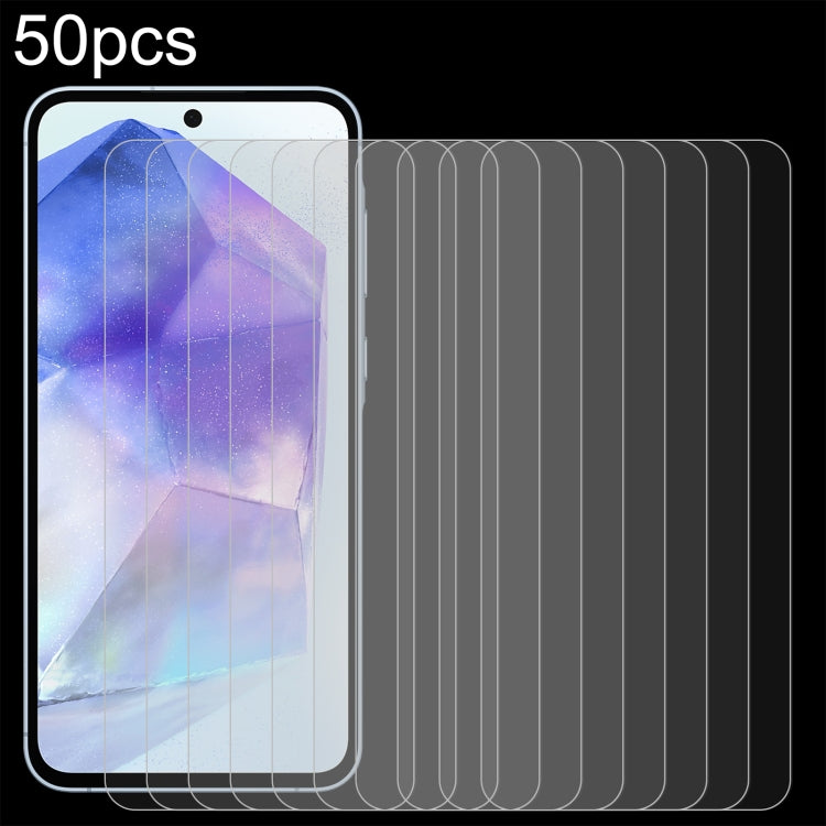 50 ชิ้น 0.26 มม. 9H 2.5D ฟิล์มกระจกนิรภัย, For Samsung Galaxy M06 5G, For Samsung Galaxy F06 5G, For Samsung Galaxy A06 5G, For Samsung Galaxy A35 / M35 / A36, For Samsung Galaxy A05s / M14 4G, For Samsung Galaxy F14 4G, For Samsung Galaxy S24 FE 5G   ...