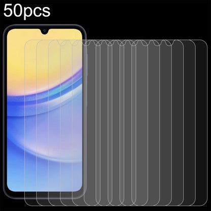 50 ชิ้น 0.26 มม. 9H 2.5D ฟิล์มกระจกนิรภัย, For Samsung Galaxy M06 5G, For Samsung Galaxy F06 5G, For Samsung Galaxy A06 5G, For Samsung Galaxy A35 / M35 / A36, For Samsung Galaxy A05s / M14 4G, For Samsung Galaxy F14 4G, For Samsung Galaxy S24 FE 5G   ...