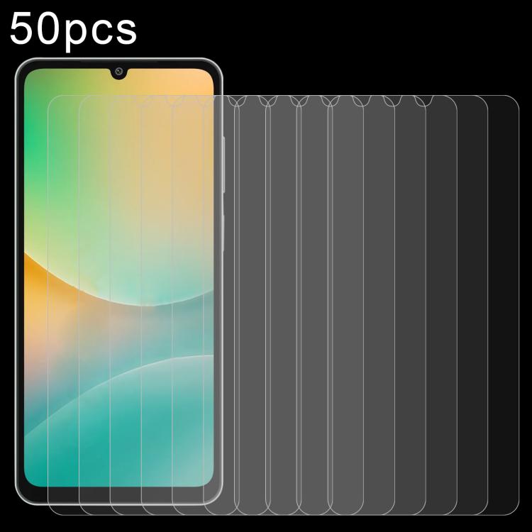50 ชิ้น 0.26 มม. 9H 2.5D ฟิล์มกระจกนิรภัย, For Samsung Galaxy M06 5G, For Samsung Galaxy F06 5G, For Samsung Galaxy A06 5G, For Samsung Galaxy A35 / M35 / A36, For Samsung Galaxy A05s / M14 4G, For Samsung Galaxy F14 4G, For Samsung Galaxy S24 FE 5G   ...