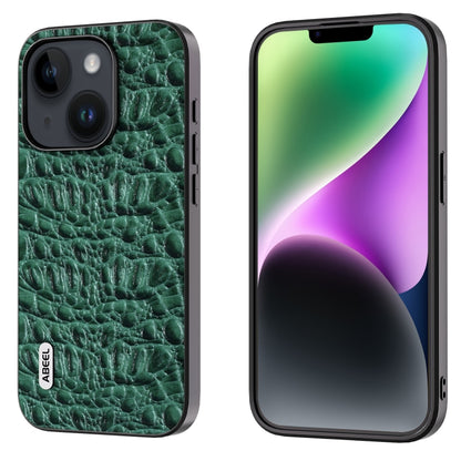 ABEEL เคสโทรศัพท์หนังแท้ Canopy Black Edge, For iPhone 15 Pro Max, For iPhone 15 Pro, For iPhone 15 Plus, For iPhone 15