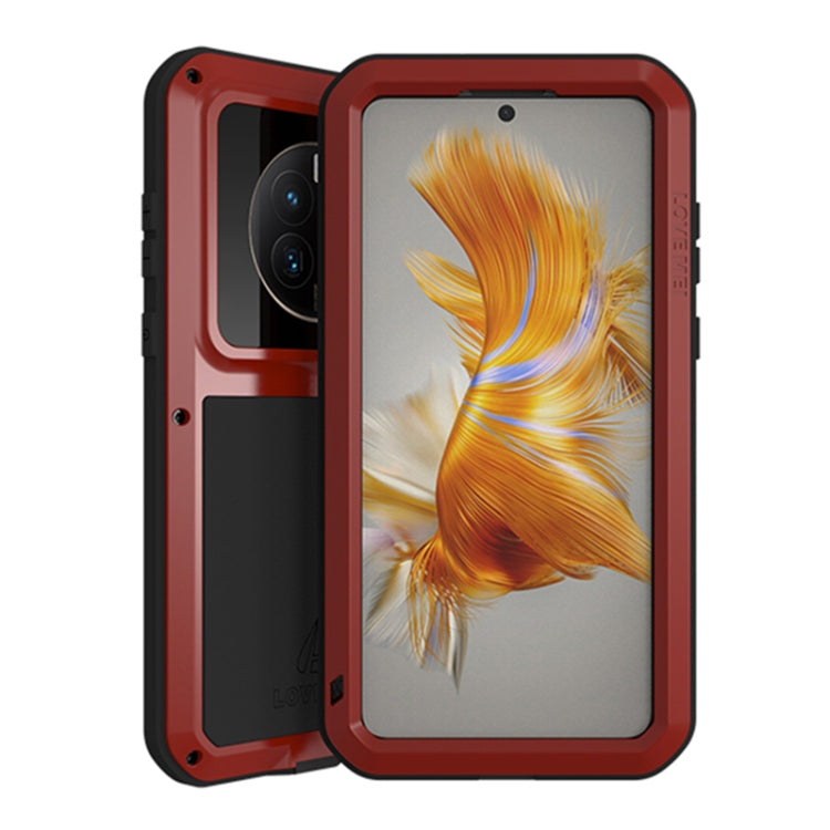 LOVE MEI POWERFUL โลหะกันกระแทก Life เคสโทรศัพท์กันฝุ่นกันน้ำ, For Huawei P60 / P60 Pro / P60 Art, For Huawei Mate 50 Pro, For Huawei Mate 50