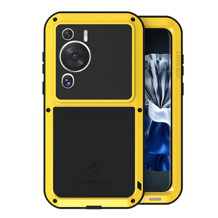 LOVE MEI POWERFUL โลหะกันกระแทก Life เคสโทรศัพท์กันฝุ่นกันน้ำ, For Huawei P60 / P60 Pro / P60 Art, For Huawei Mate 50 Pro, For Huawei Mate 50