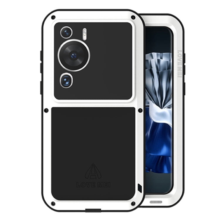 LOVE MEI POWERFUL โลหะกันกระแทก Life เคสโทรศัพท์กันฝุ่นกันน้ำ, For Huawei P60 / P60 Pro / P60 Art, For Huawei Mate 50 Pro, For Huawei Mate 50