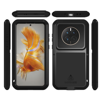 LOVE MEI POWERFUL โลหะกันกระแทก Life เคสโทรศัพท์กันฝุ่นกันน้ำ, For Huawei P60 / P60 Pro / P60 Art, For Huawei Mate 50 Pro, For Huawei Mate 50