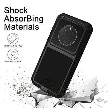 LOVE MEI POWERFUL โลหะกันกระแทก Life เคสโทรศัพท์กันฝุ่นกันน้ำ, For Huawei P60 / P60 Pro / P60 Art, For Huawei Mate 50 Pro, For Huawei Mate 50