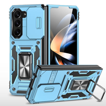 เคสโทรศัพท์ Armor PC + TPU Camera Shield, For Samsung Galaxy Z Fold5 5G, For Samsung Galaxy Z Flip5 5G