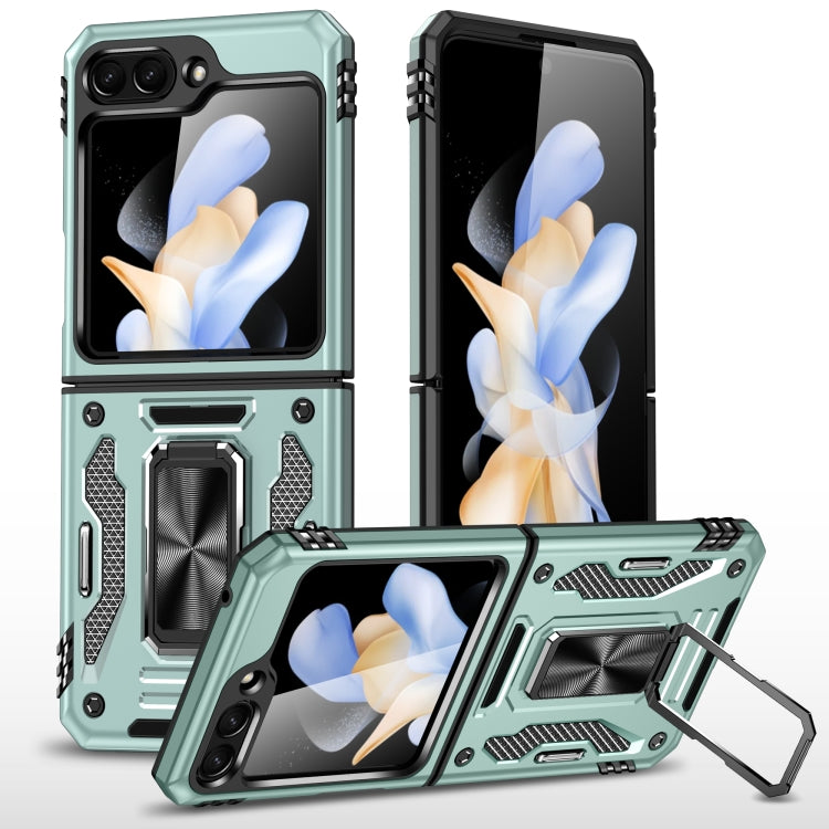 เคสโทรศัพท์ Armor PC + TPU Camera Shield, For Samsung Galaxy Z Fold5 5G, For Samsung Galaxy Z Flip5 5G