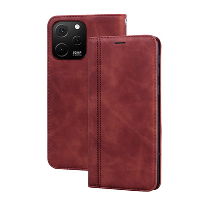 Frosted Business เคสโทรศัพท์ PU พลิกแนวนอนแม่เหล็ก, For Huawei nova Y61/Enjoy 50z, For Huawei nova Y70 / Y70 Plus, For Huawei nova 9 SE 4G/5G