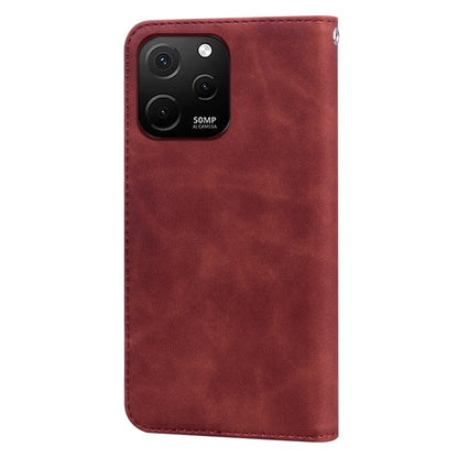 Frosted Business เคสโทรศัพท์ PU พลิกแนวนอนแม่เหล็ก, For Huawei nova Y61/Enjoy 50z, For Huawei nova Y70 / Y70 Plus, For Huawei nova 9 SE 4G/5G