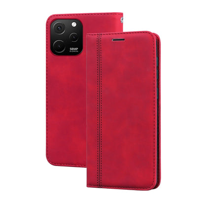 Frosted Business เคสโทรศัพท์ PU พลิกแนวนอนแม่เหล็ก, For Huawei nova Y61/Enjoy 50z, For Huawei nova Y70 / Y70 Plus, For Huawei nova 9 SE 4G/5G
