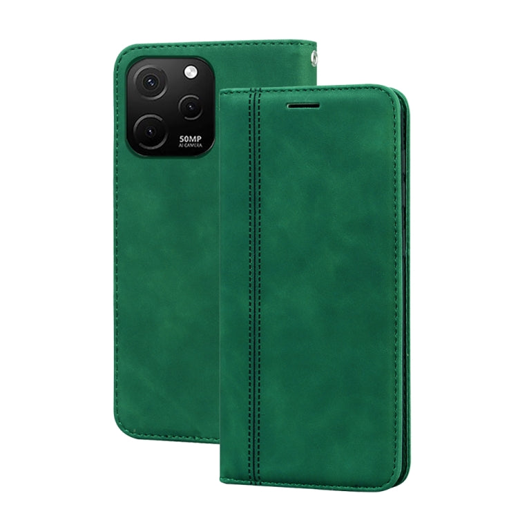 Frosted Business เคสโทรศัพท์ PU พลิกแนวนอนแม่เหล็ก, For Huawei nova Y61/Enjoy 50z, For Huawei nova Y70 / Y70 Plus, For Huawei nova 9 SE 4G/5G
