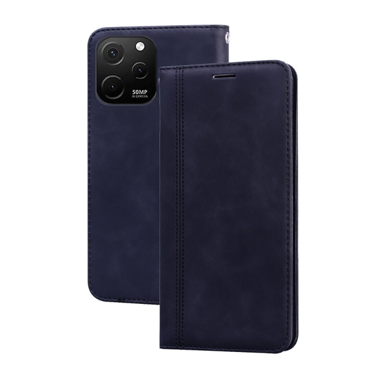Frosted Business เคสโทรศัพท์ PU พลิกแนวนอนแม่เหล็ก, For Huawei nova Y61/Enjoy 50z, For Huawei nova Y70 / Y70 Plus, For Huawei nova 9 SE 4G/5G