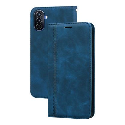 Frosted Business เคสโทรศัพท์ PU พลิกแนวนอนแม่เหล็ก, For Huawei nova Y61/Enjoy 50z, For Huawei nova Y70 / Y70 Plus, For Huawei nova 9 SE 4G/5G