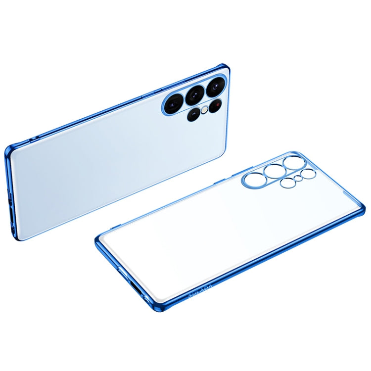 SULADA เคสโทรศัพท์ TPU Frosted Electroplating, For Samsung Galaxy S23 Ultra 5G, For Samsung Galaxy S23 5G