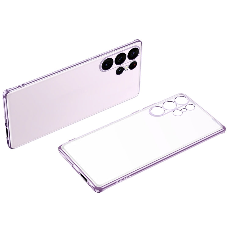 SULADA เคสโทรศัพท์ TPU Frosted Electroplating, For Samsung Galaxy S23 Ultra 5G, For Samsung Galaxy S23 5G