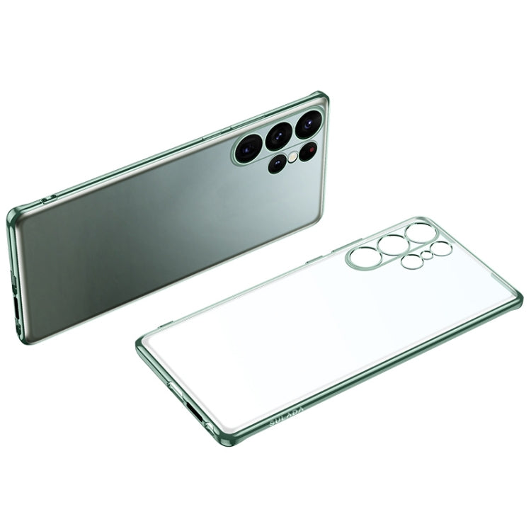 SULADA เคสโทรศัพท์ TPU Frosted Electroplating, For Samsung Galaxy S23 Ultra 5G, For Samsung Galaxy S23 5G