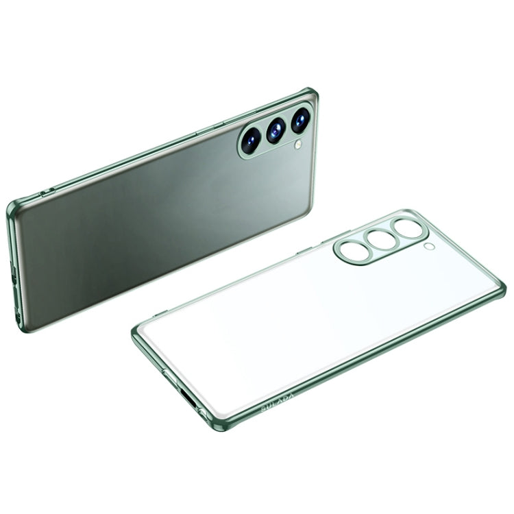 SULADA เคสโทรศัพท์ TPU Frosted Electroplating, For Samsung Galaxy S23 Ultra 5G, For Samsung Galaxy S23 5G