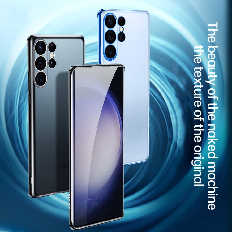 SULADA เคสโทรศัพท์ TPU Frosted Electroplating, For Samsung Galaxy S23 Ultra 5G, For Samsung Galaxy S23 5G