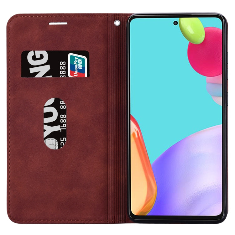 Frosted Business เคสโทรศัพท์ PU พลิกแนวนอนแม่เหล็ก, For Honor X8 5G/Play6C 5G/X6 4G/X6S/70 Lite, For Honor X7a/Play7T, For Honor 50 SE, For Honor X8a, For Honor X9b