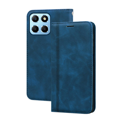 Frosted Business เคสโทรศัพท์ PU พลิกแนวนอนแม่เหล็ก, For Honor X8 5G/Play6C 5G/X6 4G/X6S/70 Lite, For Honor X7a/Play7T, For Honor 50 SE, For Honor X8a, For Honor X9b