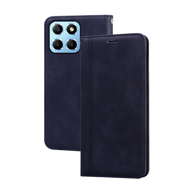 Frosted Business เคสโทรศัพท์ PU พลิกแนวนอนแม่เหล็ก, For Honor X8 5G/Play6C 5G/X6 4G/X6S/70 Lite, For Honor X7a/Play7T, For Honor 50 SE, For Honor X8a, For Honor X9b