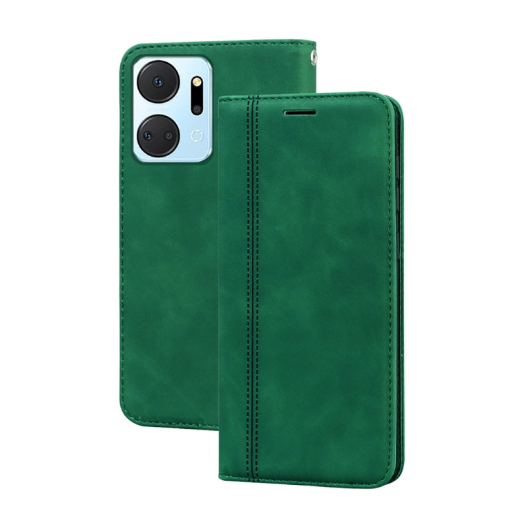 Frosted Business เคสโทรศัพท์ PU พลิกแนวนอนแม่เหล็ก, For Honor X8 5G/Play6C 5G/X6 4G/X6S/70 Lite, For Honor X7a/Play7T, For Honor 50 SE, For Honor X8a, For Honor X9b