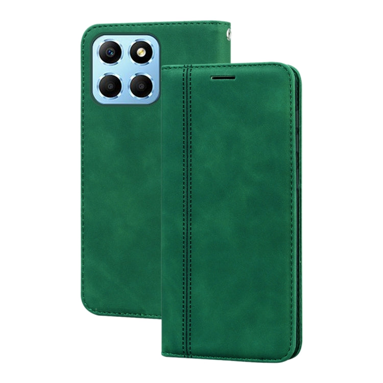 Frosted Business เคสโทรศัพท์ PU พลิกแนวนอนแม่เหล็ก, For Honor X8 5G/Play6C 5G/X6 4G/X6S/70 Lite, For Honor X7a/Play7T, For Honor 50 SE, For Honor X8a, For Honor X9b