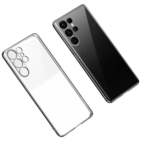 SULADA เคสโทรศัพท์ใส TPU ชุบกันกระแทก, For Samsung Galaxy S23 Ultra 5G, For Samsung Galaxy S23 5G