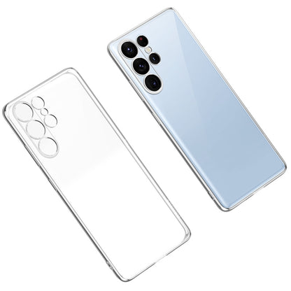 SULADA เคสโทรศัพท์ใส TPU ชุบกันกระแทก, For Samsung Galaxy S23 Ultra 5G, For Samsung Galaxy S23 5G