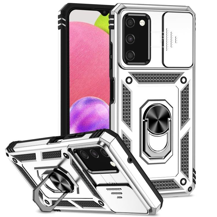 เคสโทรศัพท์ผู้ถือ Camshield แบบเลื่อนได้, For Samsung Galaxy A03, For Samsung Galaxy A03 166mm, For Samsung Galaxy A02s / A03s 164mm, For Samsung Galaxy A02s / A03s 165mm, For Samsung Galaxy A32 4G, For Samsung Galaxy A32 5G