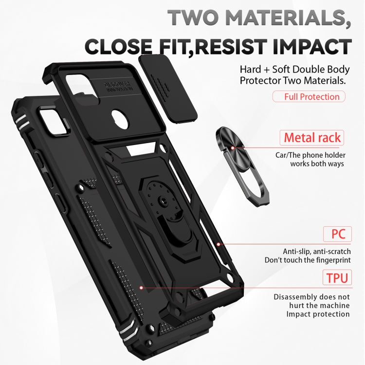 เคสโทรศัพท์ผู้ถือ Camshield แบบเลื่อนได้, For Samsung Galaxy A03, For Samsung Galaxy A03 166mm, For Samsung Galaxy A02s / A03s 164mm, For Samsung Galaxy A02s / A03s 165mm, For Samsung Galaxy A32 4G, For Samsung Galaxy A32 5G