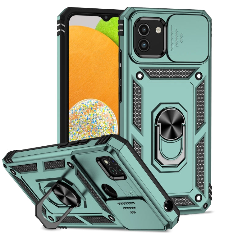 เคสโทรศัพท์ผู้ถือ Camshield แบบเลื่อนได้, For Samsung Galaxy A03, For Samsung Galaxy A03 166mm, For Samsung Galaxy A02s / A03s 164mm, For Samsung Galaxy A02s / A03s 165mm, For Samsung Galaxy A32 4G, For Samsung Galaxy A32 5G