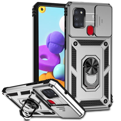 เคสโทรศัพท์ผู้ถือ Camshield แบบเลื่อนได้, For Samsung Galaxy A42 5G, For Samsung Galaxy Note20 Ultra, For Samsung Galaxy Note20, For Samsung Galaxy A21s, For Samsung Galaxy S20 Ultra, For Samsung Galaxy S20
