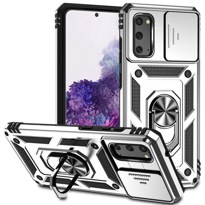 เคสโทรศัพท์ผู้ถือ Camshield แบบเลื่อนได้, For Samsung Galaxy A42 5G, For Samsung Galaxy Note20 Ultra, For Samsung Galaxy Note20, For Samsung Galaxy A21s, For Samsung Galaxy S20 Ultra, For Samsung Galaxy S20