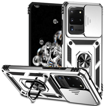 เคสโทรศัพท์ผู้ถือ Camshield แบบเลื่อนได้, For Samsung Galaxy A42 5G, For Samsung Galaxy Note20 Ultra, For Samsung Galaxy Note20, For Samsung Galaxy A21s, For Samsung Galaxy S20 Ultra, For Samsung Galaxy S20