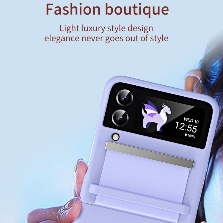 PC Skin Feel Hinge เคสโทรศัพท์กันกระแทก, For Samsung Galaxy Flip4, For Samsung Galaxy Flip5