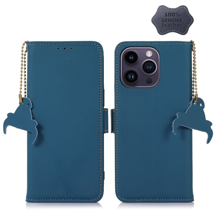 ซองโทรศัพท์หนัง RFID แม่เหล็กหนังแท้, For iPhone 16 Pro Max, For iPhone 16 Pro, For iPhone 15 Pro Max, For iPhone 15 Pro, For iPhone 15 Plus, For iPhone 15