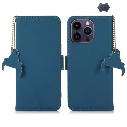 ซองโทรศัพท์หนัง RFID แม่เหล็กหนังแท้, For iPhone 16 Pro Max, For iPhone 16 Pro, For iPhone 15 Pro Max, For iPhone 15 Pro, For iPhone 15 Plus, For iPhone 15