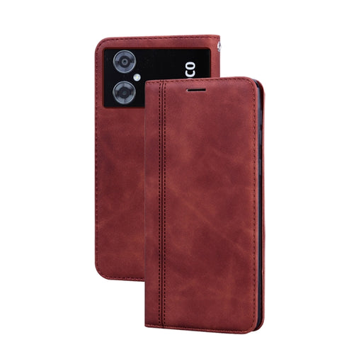 Frosted ธุรกิจแม่เหล็กพลิกแนวนอนกรณีโทรศัพท์ PU, For Xiaomi Poco M4 5G/Poco M5/Redmi Note 11R, For Xiaomi Poco C40, For Xiaomi Redmi 10A 4G