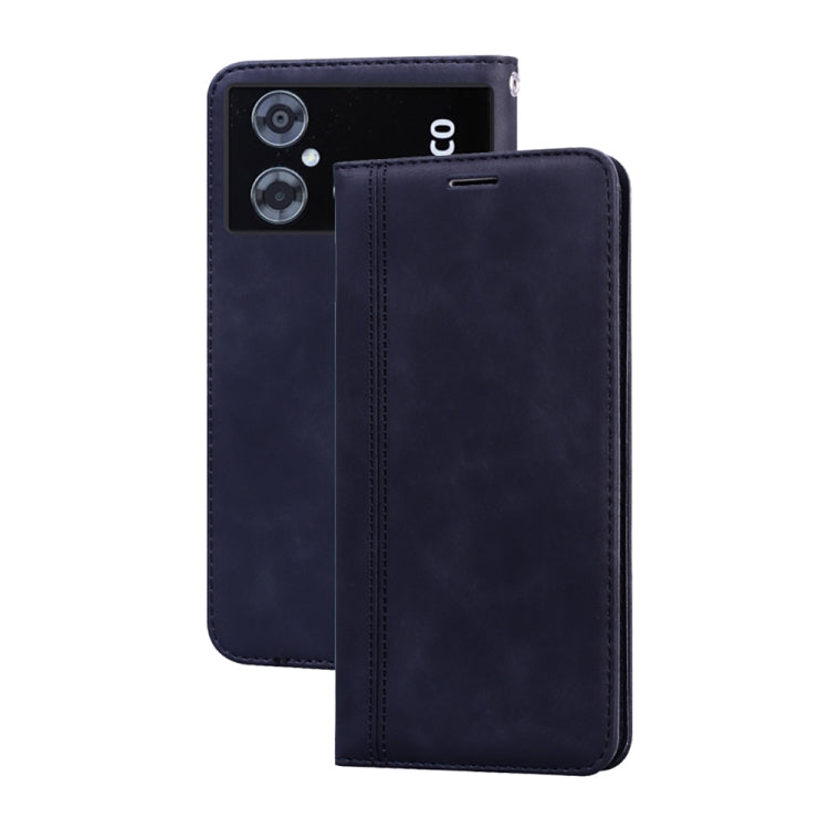 Frosted ธุรกิจแม่เหล็กพลิกแนวนอนกรณีโทรศัพท์ PU, For Xiaomi Poco M4 5G/Poco M5/Redmi Note 11R, For Xiaomi Poco C40, For Xiaomi Redmi 10A 4G