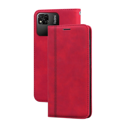 Frosted ธุรกิจแม่เหล็กพลิกแนวนอนกรณีโทรศัพท์ PU, For Xiaomi Poco M4 5G/Poco M5/Redmi Note 11R, For Xiaomi Poco C40, For Xiaomi Redmi 10A 4G