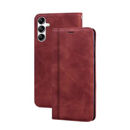 Frosted Business เคสโทรศัพท์ PU พลิกแนวนอนแม่เหล็ก, ForSamsung Galaxy S24 Ultra, For Samsung Galaxy S24+, For Samsung Galaxy S24, For Samsung Galaxy A05, For Samsung Galaxy A24 4G, For Samsung Galaxy A14 4G / 5G, For Samsung Galaxy A34 5G              ...