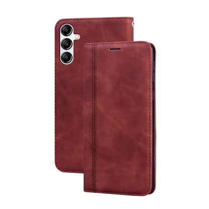 Frosted Business เคสโทรศัพท์ PU พลิกแนวนอนแม่เหล็ก, ForSamsung Galaxy S24 Ultra, For Samsung Galaxy S24+, For Samsung Galaxy S24, For Samsung Galaxy A05, For Samsung Galaxy A24 4G, For Samsung Galaxy A14 4G / 5G, For Samsung Galaxy A34 5G              ...