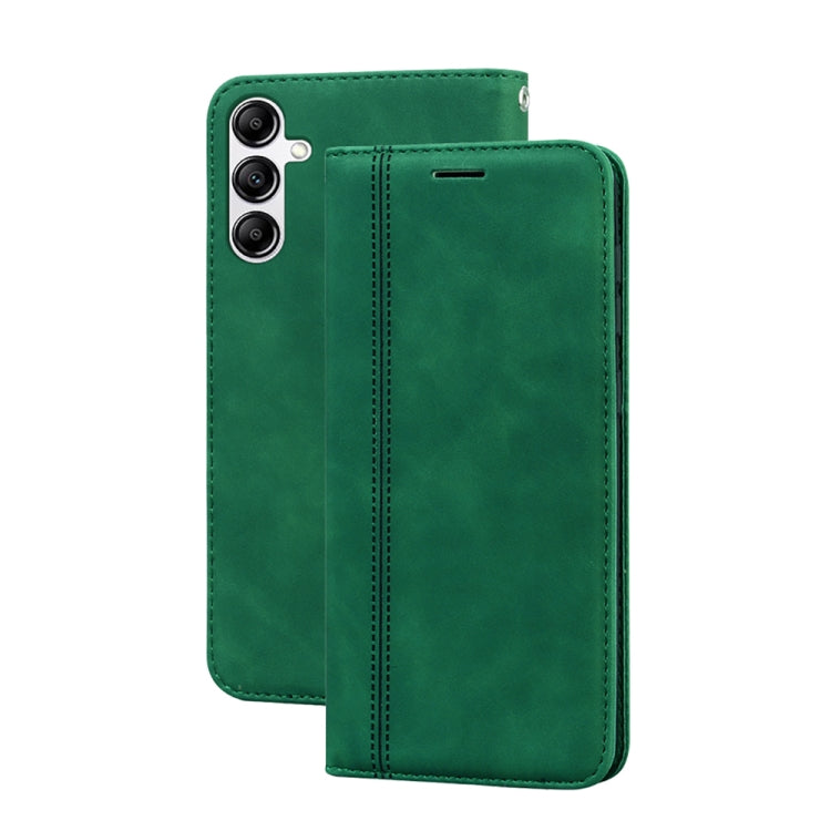 Frosted Business เคสโทรศัพท์ PU พลิกแนวนอนแม่เหล็ก, ForSamsung Galaxy S24 Ultra, For Samsung Galaxy S24+, For Samsung Galaxy S24, For Samsung Galaxy A05, For Samsung Galaxy A24 4G, For Samsung Galaxy A14 4G / 5G, For Samsung Galaxy A34 5G              ...