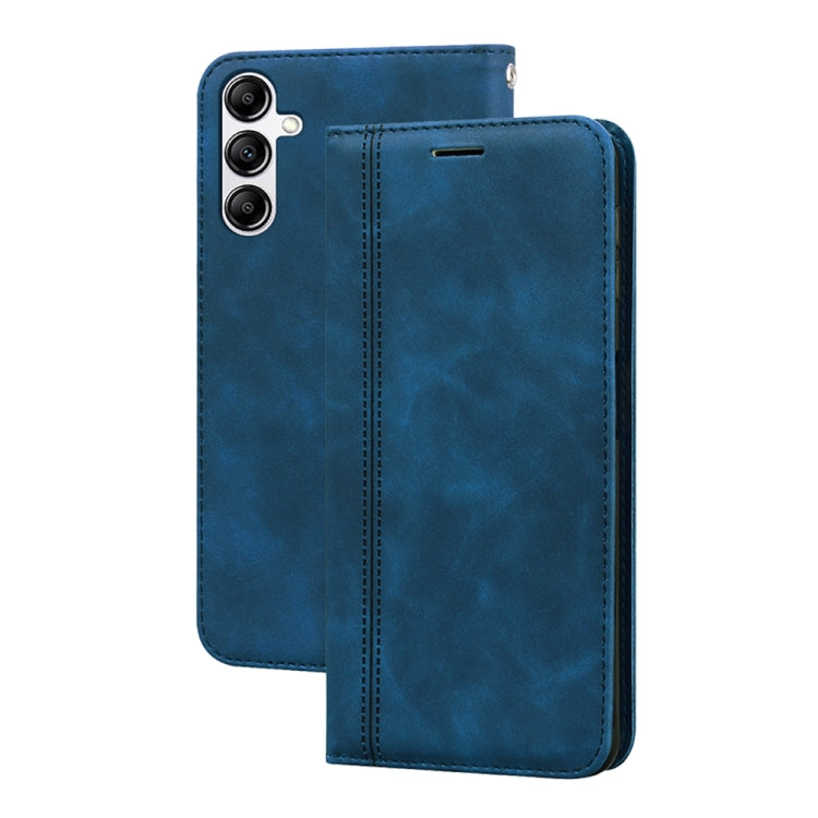 Frosted Business เคสโทรศัพท์ PU พลิกแนวนอนแม่เหล็ก, ForSamsung Galaxy S24 Ultra, For Samsung Galaxy S24+, For Samsung Galaxy S24, For Samsung Galaxy A05, For Samsung Galaxy A24 4G, For Samsung Galaxy A14 4G / 5G, For Samsung Galaxy A34 5G              ...