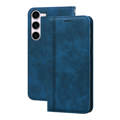 Frosted Business เคสโทรศัพท์ PU พลิกแนวนอนแม่เหล็ก, For Samsung Galaxy S23 Ultra 5G, For Samsung Galaxy S23+ 5G, For Samsung Galaxy S23 5G, For Samsung Galaxy A03s