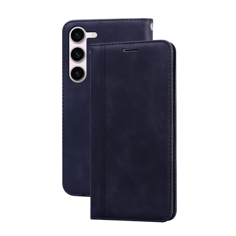Frosted Business เคสโทรศัพท์ PU พลิกแนวนอนแม่เหล็ก, For Samsung Galaxy S23 Ultra 5G, For Samsung Galaxy S23+ 5G, For Samsung Galaxy S23 5G, For Samsung Galaxy A03s