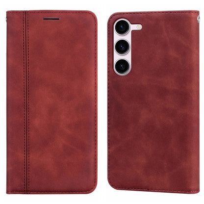 Frosted Business เคสโทรศัพท์ PU พลิกแนวนอนแม่เหล็ก, ForSamsung Galaxy S24 Ultra, For Samsung Galaxy S24+, For Samsung Galaxy S24, For Samsung Galaxy A05, For Samsung Galaxy A24 4G, For Samsung Galaxy A14 4G / 5G, For Samsung Galaxy A34 5G              ...
