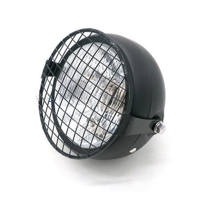 รถจักรยานยนต์ Reticular Retro โคมไฟ LED อุปกรณ์เสริมการปรับเปลี่ยนไฟหน้าสำหรับ Halley CG125 / GN125, DM-DD-023, DM-DD-023 (Yellow)
